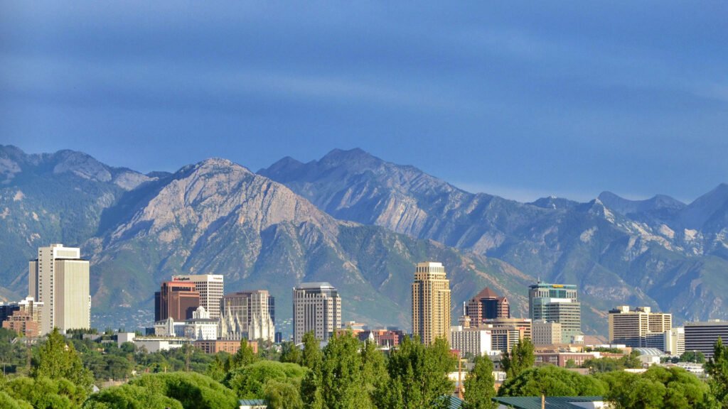 Salt Lake City is a very less crowded place in US